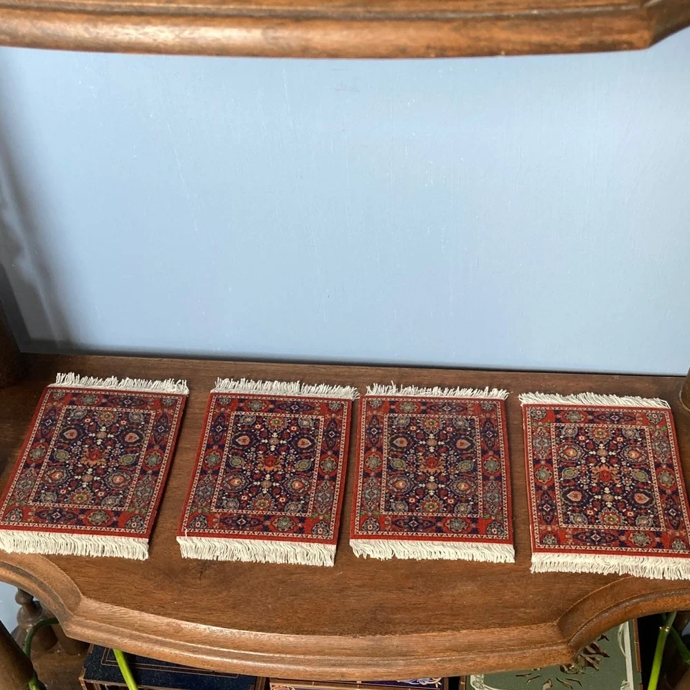 Red Coaster Rug - Picture 2 of 6